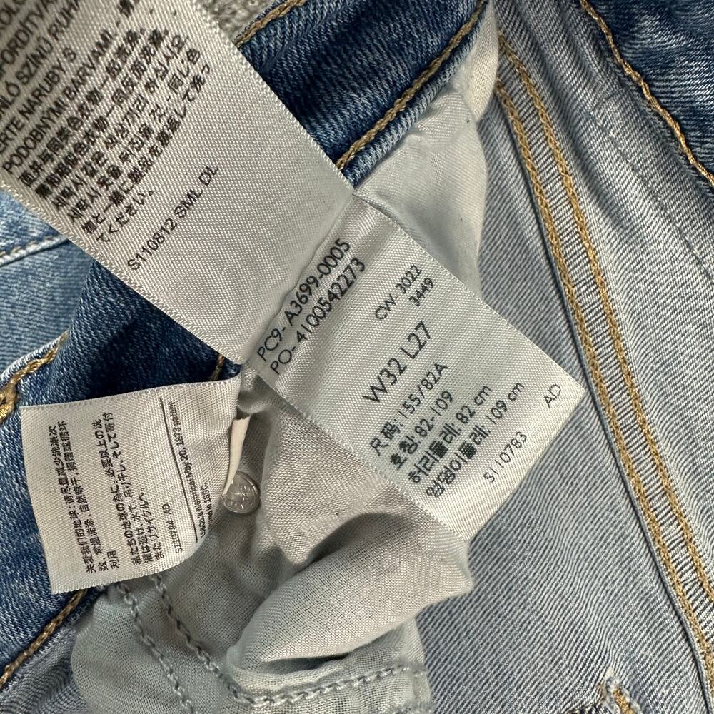 Levi's Women's SilverTab High Waisted Mom Jeans Retro Baggy Stretch Denim 32x27 - Picture 10 of 10